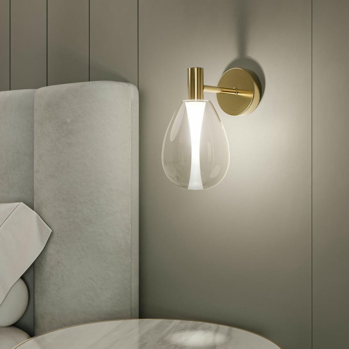 Бра Eurosvet Magma 60175/1 латунь