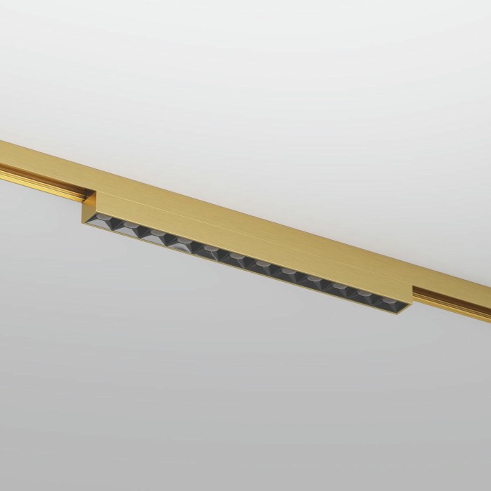 Трековый светодиодный светильник Denkirs Shine Grill DK5771-SB