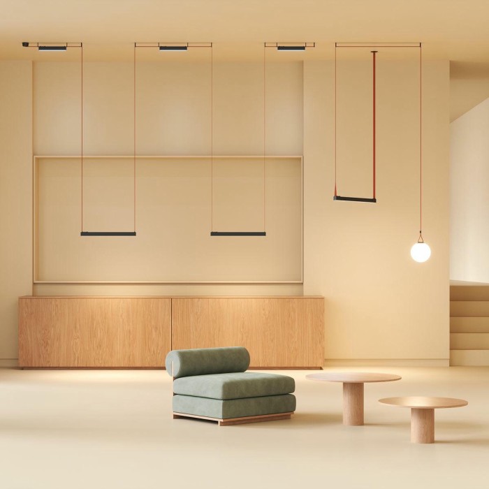 Трековый светильник Denkirs Belty Linear DK5674-BK