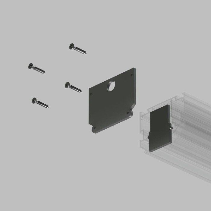 Заглушка Denkirs Smart One (2 шт.) TR2025-BK