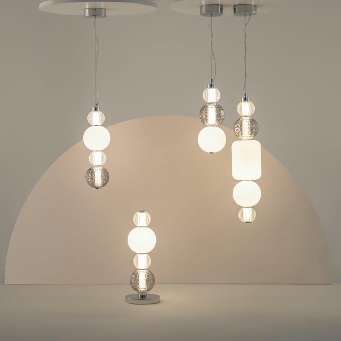 Подвесной светодиодный светильник Maytoni Collar P069PL-L17CH3K