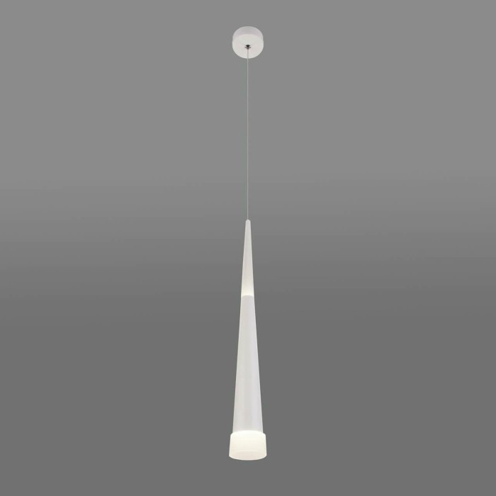 Подвесной светодиодный светильник Elektrostandard DLR038 7+1W 4200K белый матовый a044559