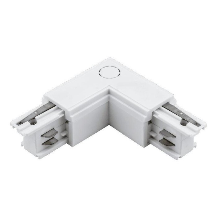 Коннектор L-образный трехфазный DesignLed CN-3F-L-L-WH 005443