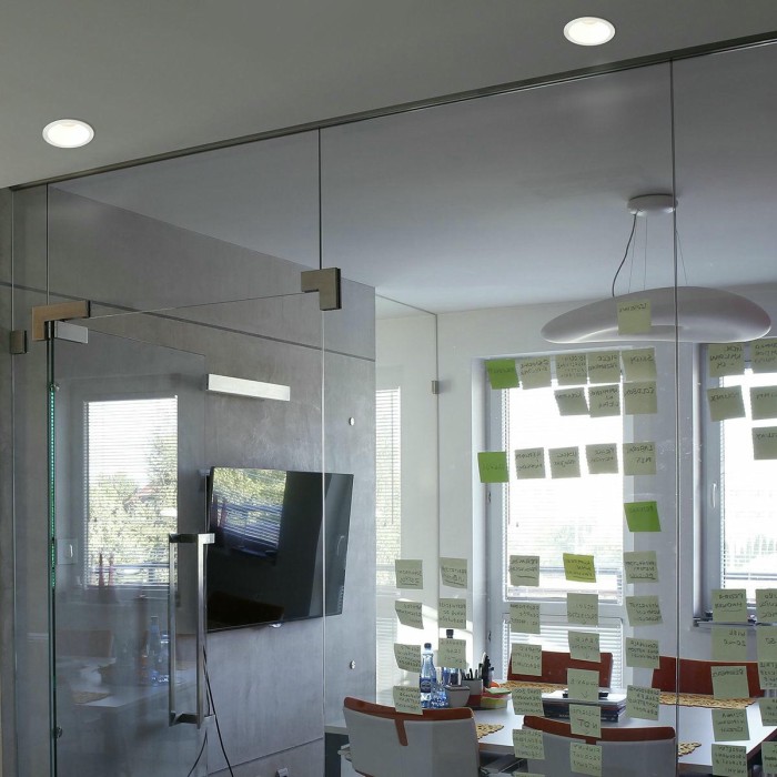 Встраиваемый светодиодный светильник Crystal Lux CLT 008C83 WH 4000K IP54