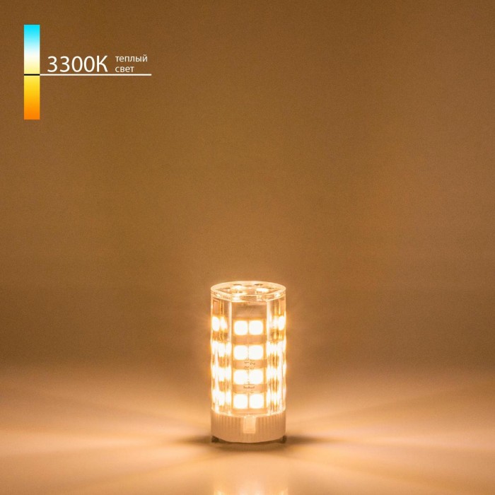 Лампа светодиодная Elektrostandard G4 5W 3300K прозрачная a055354