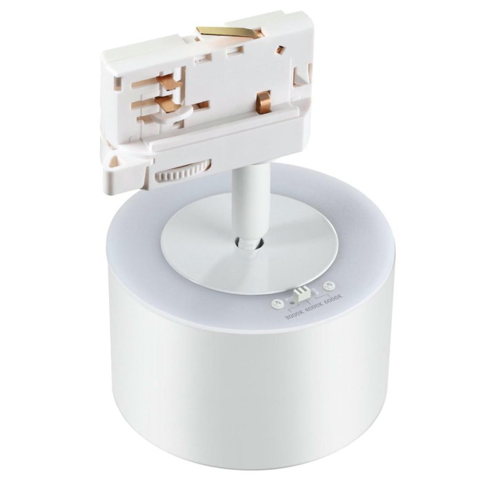 Трековый трехфазный светодиодный светильник Novotech Port Giro 358976