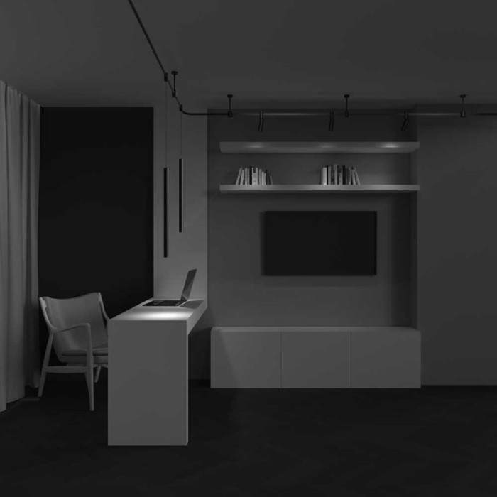 Трековый светильник Maytoni Technical TR156-1-5W3K-B