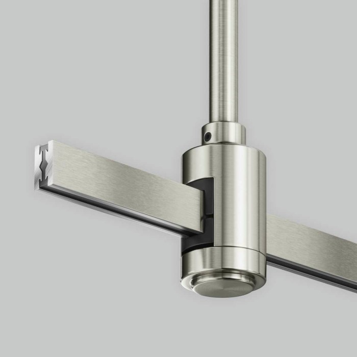 Крепление потолочное Medium 360мм с вводом питания Maytoni Technical TRA158C-BL1-PT