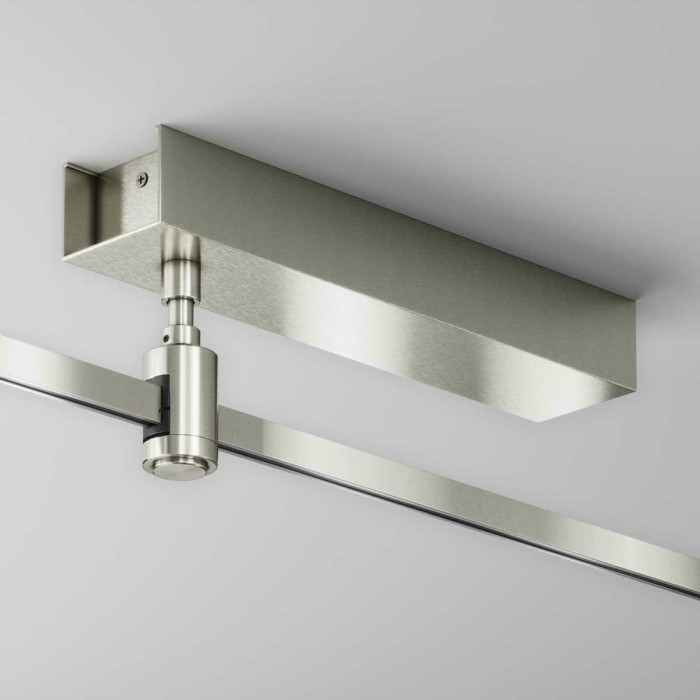 Основание потолочное Short для блока питания с вводом питания Maytoni Technical TRA156C-BB1-PT