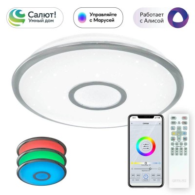 Потолочный светодиодный светильник Citilux Старлайт Смарт CL703A40G