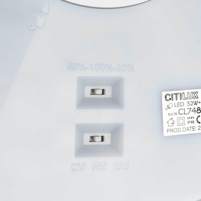 Потолочный светодиодный светильник Citilux Norma CL748401