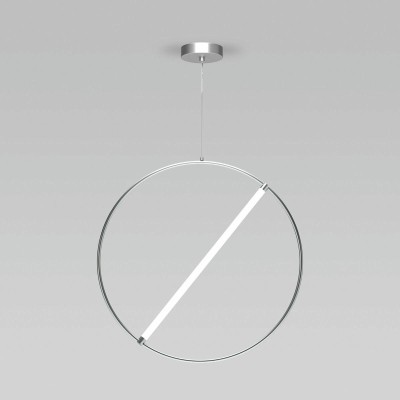 Подвесной светодиодный светильник Eurosvet Element 90282/1 хром