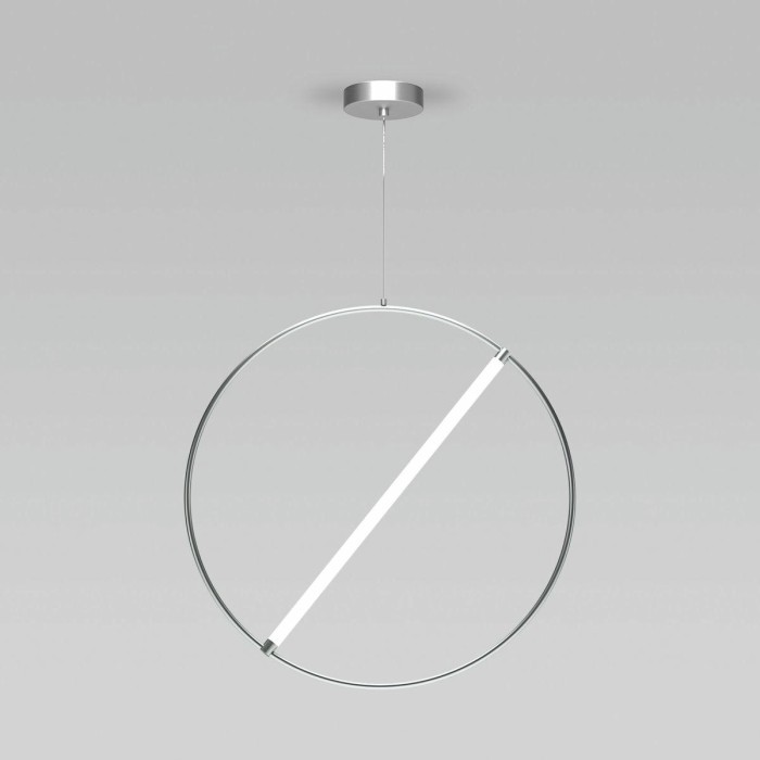 Подвесной светодиодный светильник Eurosvet Element 90282/1 хром