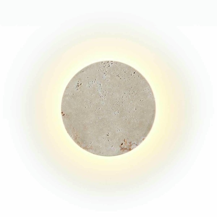 Настенный светодиодный светильник Odeon Light Hightech Travertino 6625/5WL