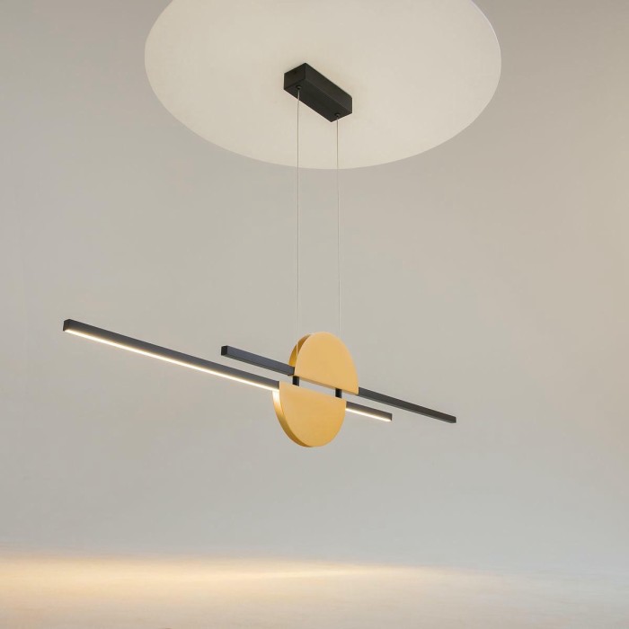 Подвесной светодиодный светильник Maytoni Modern Skyline MOD179PL-L26BS4K