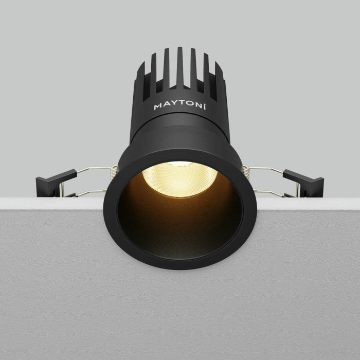 Встраиваемый светильник Maytoni Technical Dip DL118-15W-2.7K-B