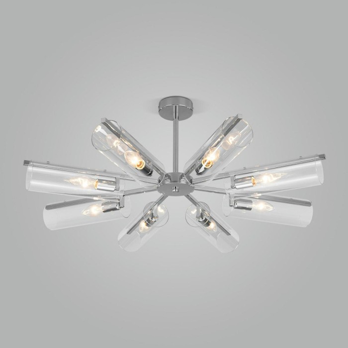 Потолочная люстра Eurosvet Trompeta 70144/8 хром