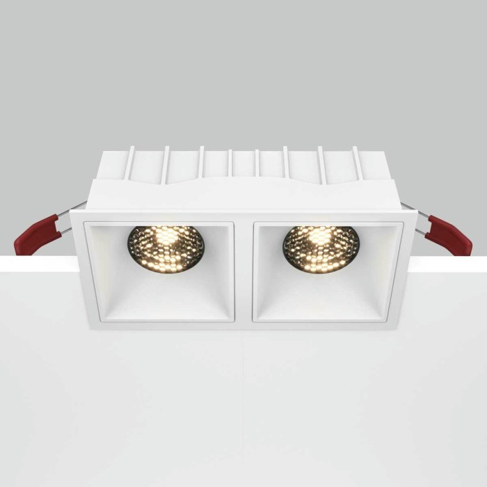 Встраиваемый светильник Maytoni Technical DL043-02-15W3K-SQ-W