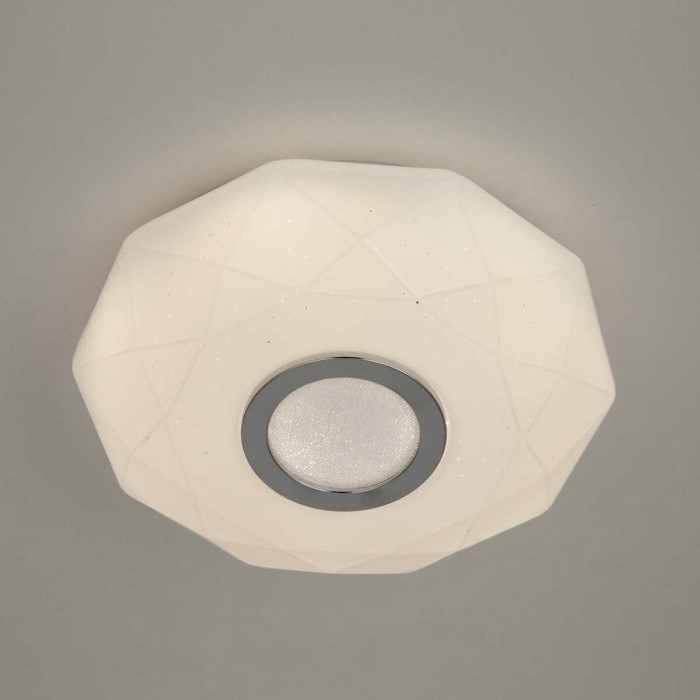 Настенно-потолочный светодиодный светильник Citilux Диамант Хром CL713B10