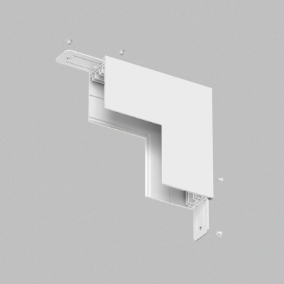 Коннектор L-образный стена-потолок Denkirs Smart Base TR2108-WH