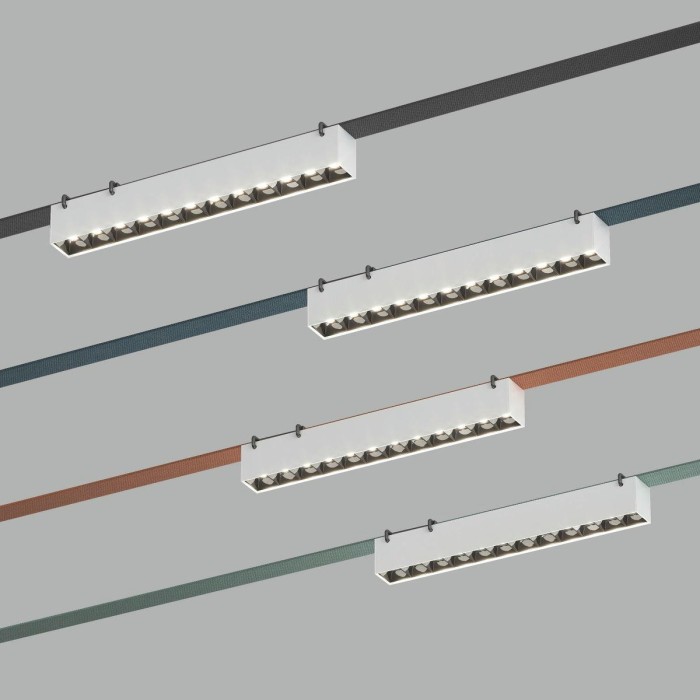 Трековый светильник Denkirs Belty Grill DK5570-WB