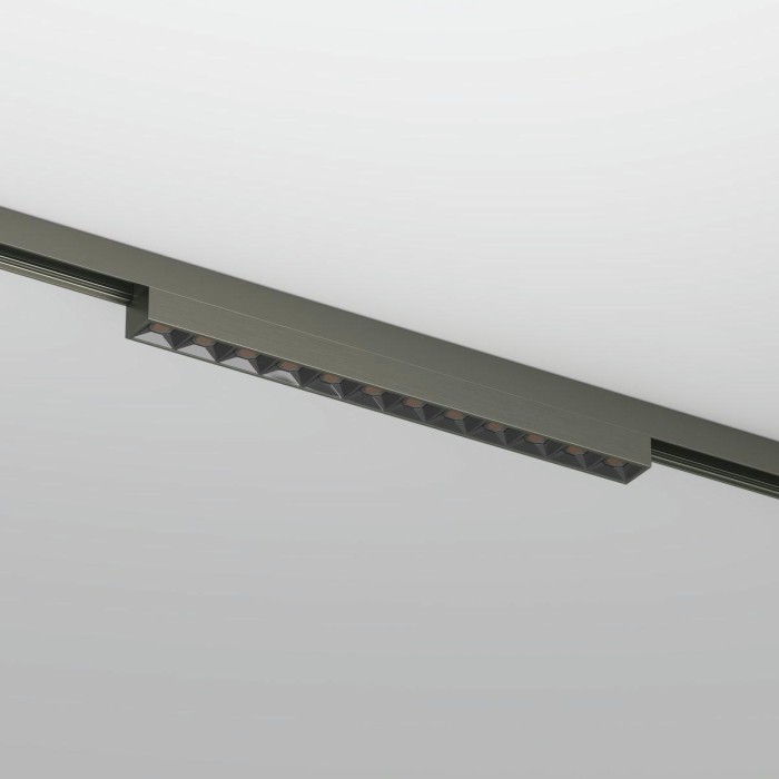 Трековый светодиодный светильник Denkirs Shine Grill DK5771-DN