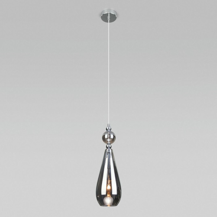 Подвесной светильник Eurosvet Ilario 50202/1 дымчатый