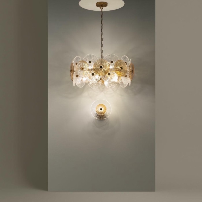 Подвесная люстра Maytoni Aster MOD007PL-10G