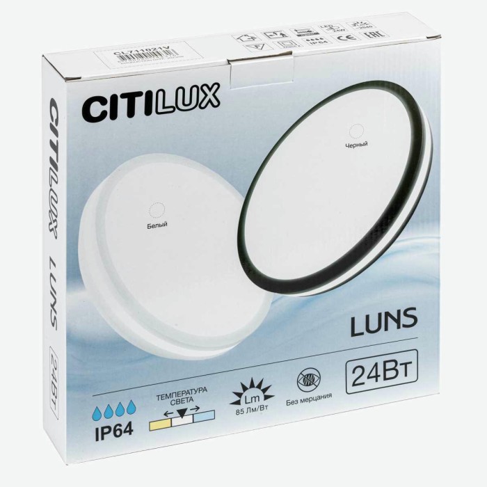 Светильник накладной Citilux LUNS CL711021V