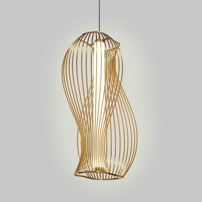 Подвесной светодиодный светильник Maytoni Shadows of the past MOD263PL-L20BS3K