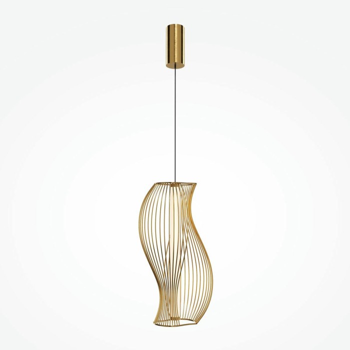 Подвесной светодиодный светильник Maytoni Shadows of the past MOD263PL-L20BS3K