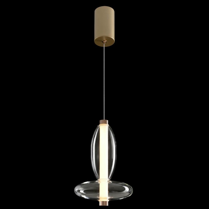 Подвесной светодиодный светильник Crystal Lux Quasar SP10W Led Transparent