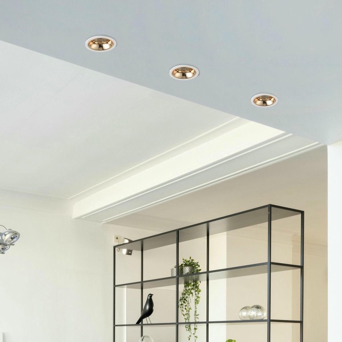 Встраиваемый светильник Crystal Lux CLT 081C WH-GO