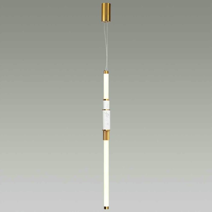 Подвесной светодиодный светильник Odeon Light Midcent Marmi 4359/14L