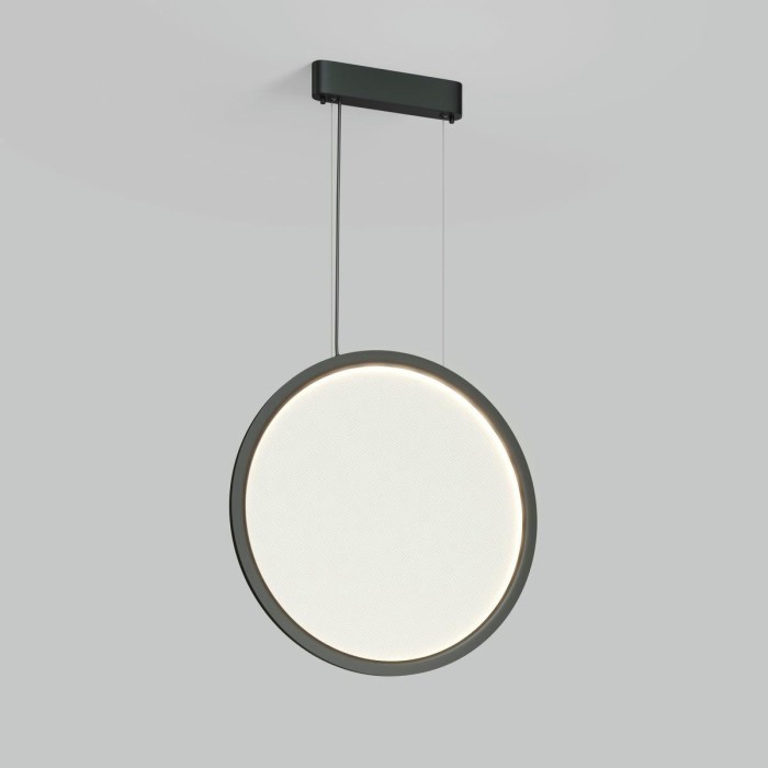 Подвесной светодиодный светильник Denkirs Veil DK6606-BK