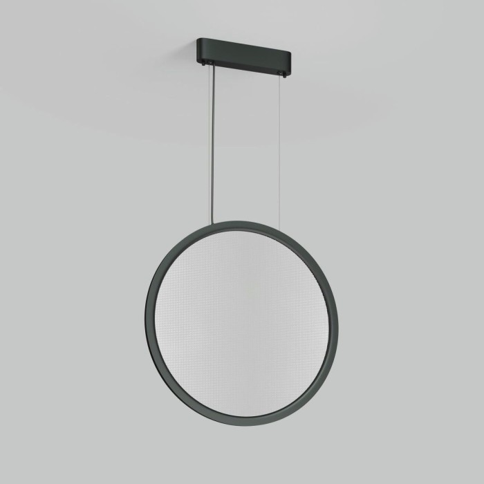 Подвесной светодиодный светильник Denkirs Veil DK6606-BK