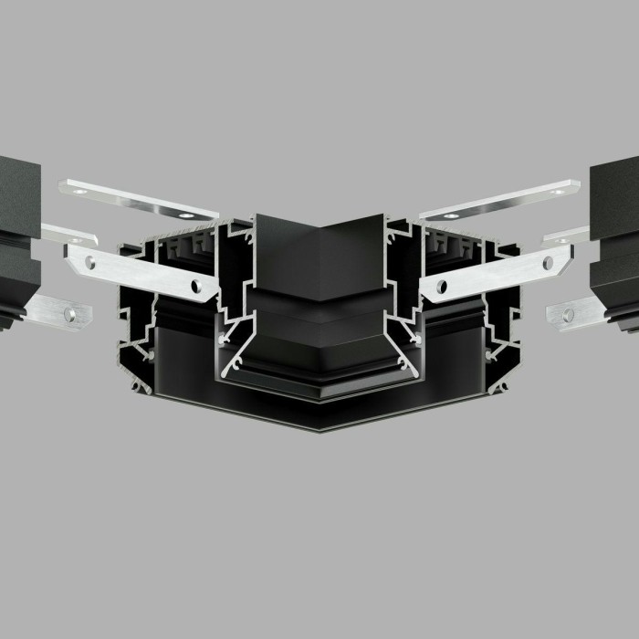 Коннектор L-образный Denkirs Smart One TR2026-BK