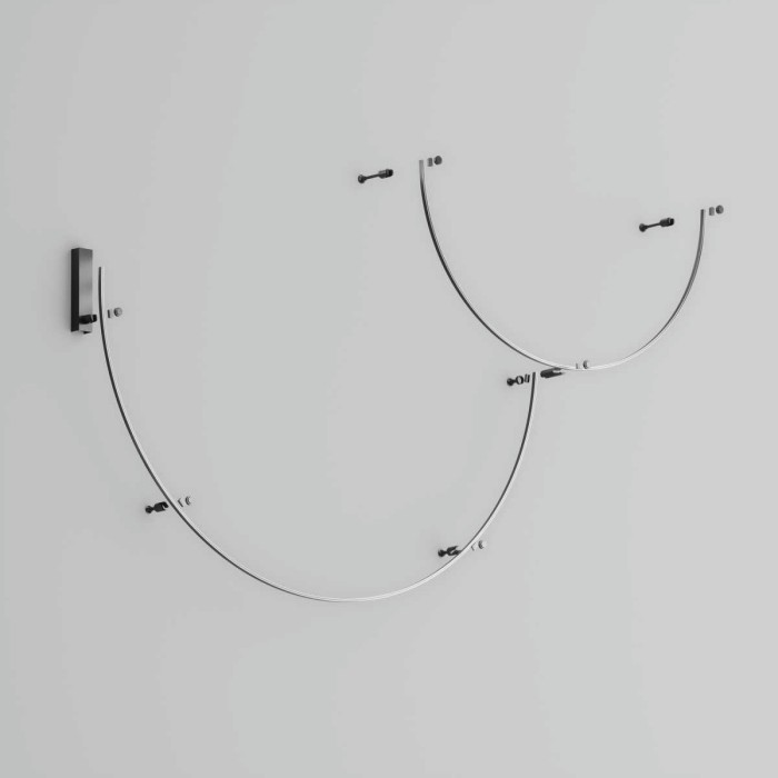 Шинопровод накладной/подвесной Maytoni Technical TRX154-2SR-D1800-B