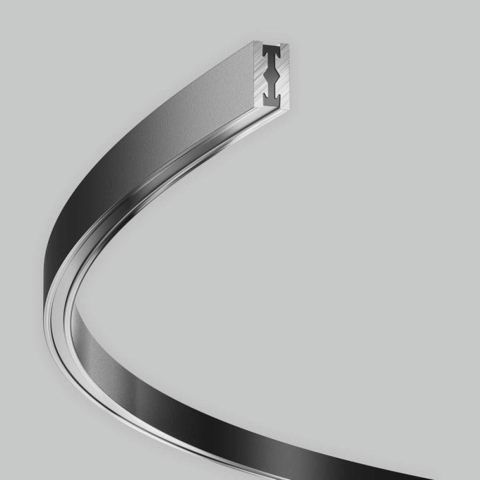 Шинопровод накладной/подвесной Maytoni Technical TRX154-2SR-D1800-B