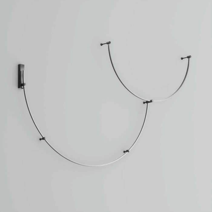 Шинопровод накладной/подвесной Maytoni Technical TRX154-2SR-D1800-B