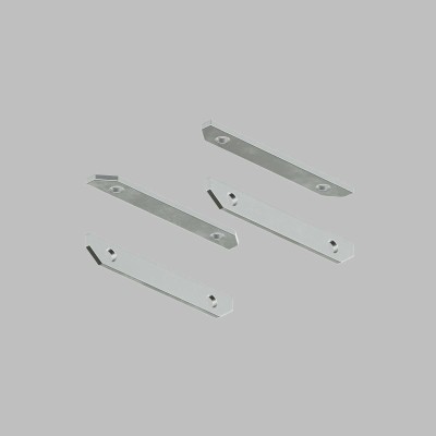 Комплект прямых соединителей для закладного профиля TR3040-AL Denkirs Smart One (4 шт.) TR3043-AL