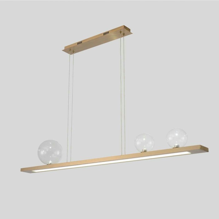 Подвесной светильник Crystal Lux AHORA SP1 L1200 BRASS