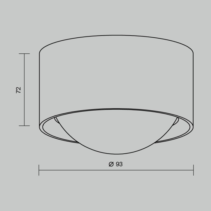 Потолочный светильник Maytoni Outdoor O498CL-L15B3K