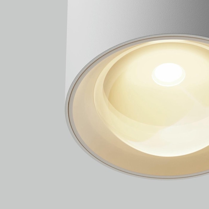 Потолочный светодиодный светильник Maytoni Technical Ceiling Lens C217CL-15W3K-W