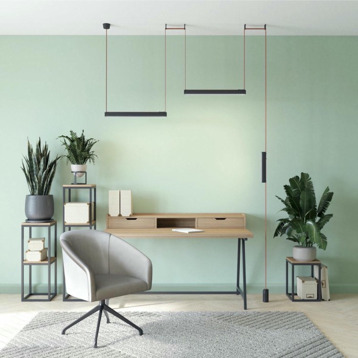 Трековый светильник Denkirs Belty Linear DK5576-BK