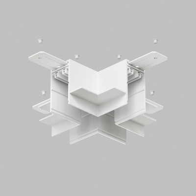 Коннектор X-образный Denkirs Smart Hide TR2114-WH