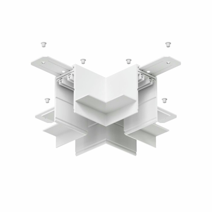 Коннектор X-образный Denkirs Smart Hide TR2114-WH