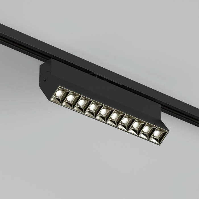 Трековый светодиодный светильник Denkirs Edder DK6636-BK