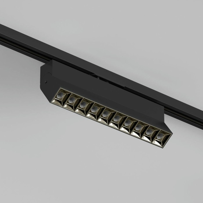 Трековый светодиодный светильник Denkirs Edder DK6636-BK