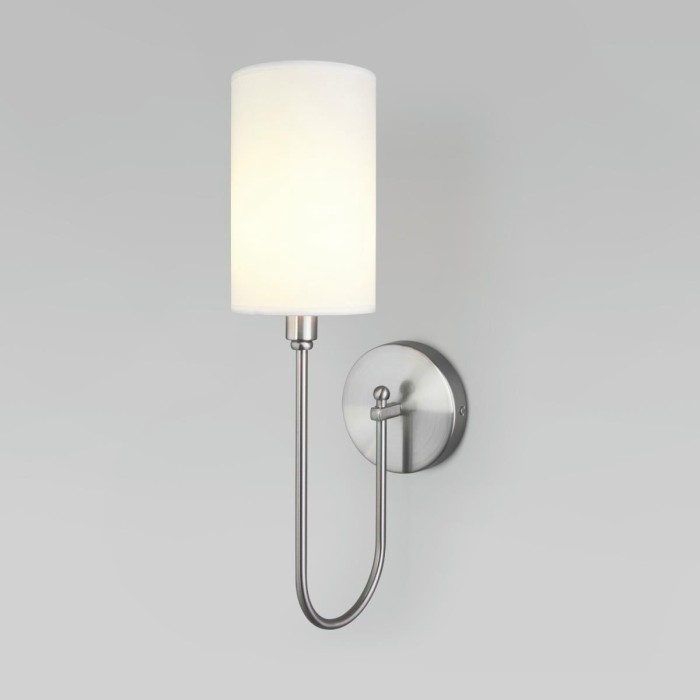 Бра Eurosvet Abbey 60164/1 никель